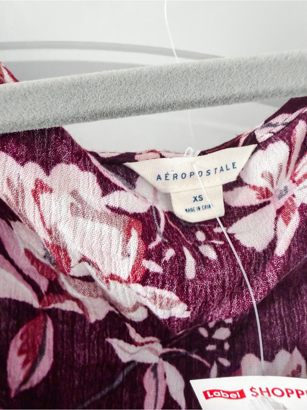 Floral Tie-Front Top - Picture 2 of 2